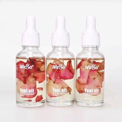 Huile de qualité alimentaire pour le resserrement vaginal Yoni Rose essentiel naturel et certification