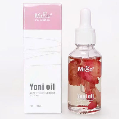 Huile de qualité alimentaire pour le resserrement vaginal Yoni Rose essentiel naturel et certification