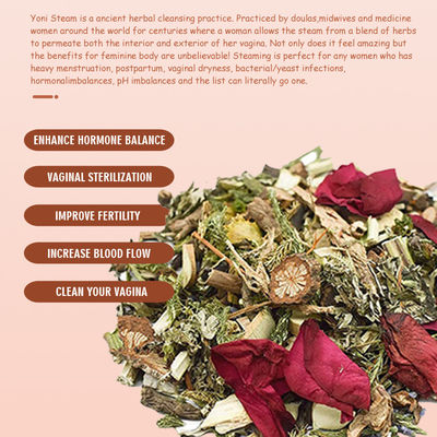 Refresh et revitalize 6 paquets de produits chinois pour le nettoyage vaginal à la vapeur avec des herbes naturelles