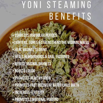 Refresh et revitalize 6 paquets de produits chinois pour le nettoyage vaginal à la vapeur avec des herbes naturelles