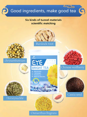 Thé à base de plantes efficace pour les yeux pour soulager la fatigue oculaire Spécification du produit 5g*30