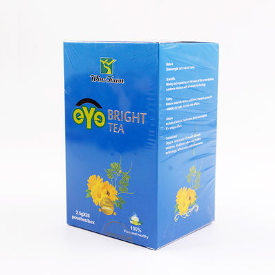 Méthode de stockage à température ambiante Thé brillant pour les yeux 100% naturel et efficace