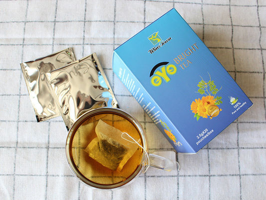 Méthode de stockage à température ambiante Thé brillant pour les yeux 100% naturel et efficace