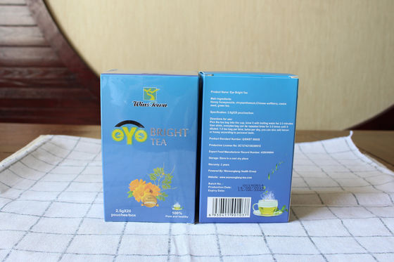 Méthode de stockage à température ambiante Thé brillant pour les yeux 100% naturel et efficace