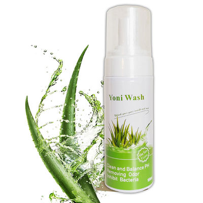 Produit de soins intimes féminins Lave-corps en mousse Nettoyage vaginal avec des herbes naturelles