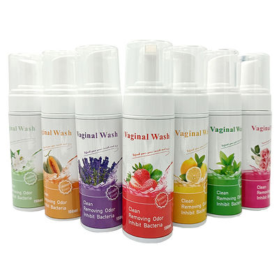 Produit de soins intimes féminins Lave-corps en mousse Nettoyage vaginal avec des herbes naturelles