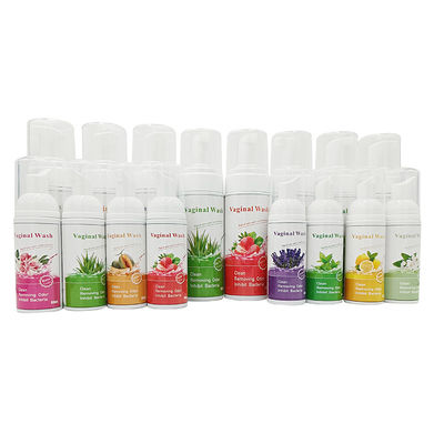 60 ml de mousse hygiène vaginale pH soins lavage féminin avec échantillon gratuit et durée de conservation de 2 ans