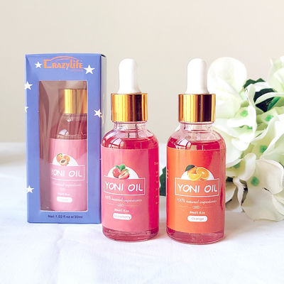 L' huile essentielle de marque privée pour le resserrement du vagin soins personnels féminins huile de Yoni 30 ml