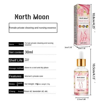 Huile de Yoni à base d' herbes à base d' ingrédients naturels N.W. 30 ml