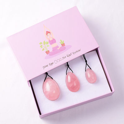 Améliorez votre bien-être féminin avec des œufs Yoni au quartz rose
