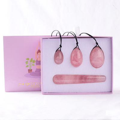 Améliorez votre bien-être féminin avec des œufs Yoni au quartz rose