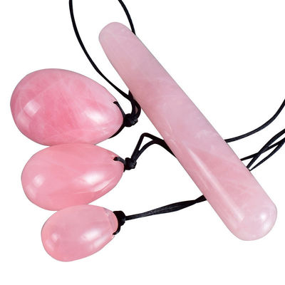 Améliorez votre bien-être féminin avec des œufs Yoni au quartz rose