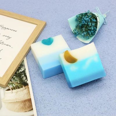 Herbes naturelles 19 couleur claire douce Citrus de mer Mousse Yoni Bar de savon pour le nettoyage vaginal