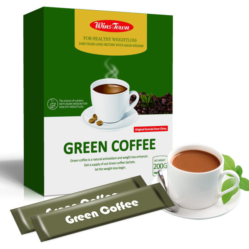 Contrôle de l'alimentation saine des hommes Herbes naturelles Ganoderme Café pour une perte de poids instantanée