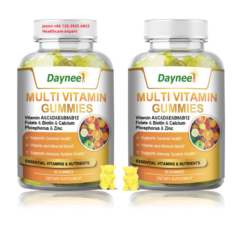 60 Gummies Multi Vitamine Supplément alimentaire de santé pour renforcer le système immunitaire