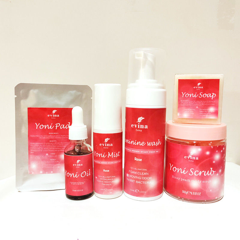 60ML N.W. Femelles Intime Yoni Laver Produits naturels de soins Yoni Ensembles pour les femmes Hygiène