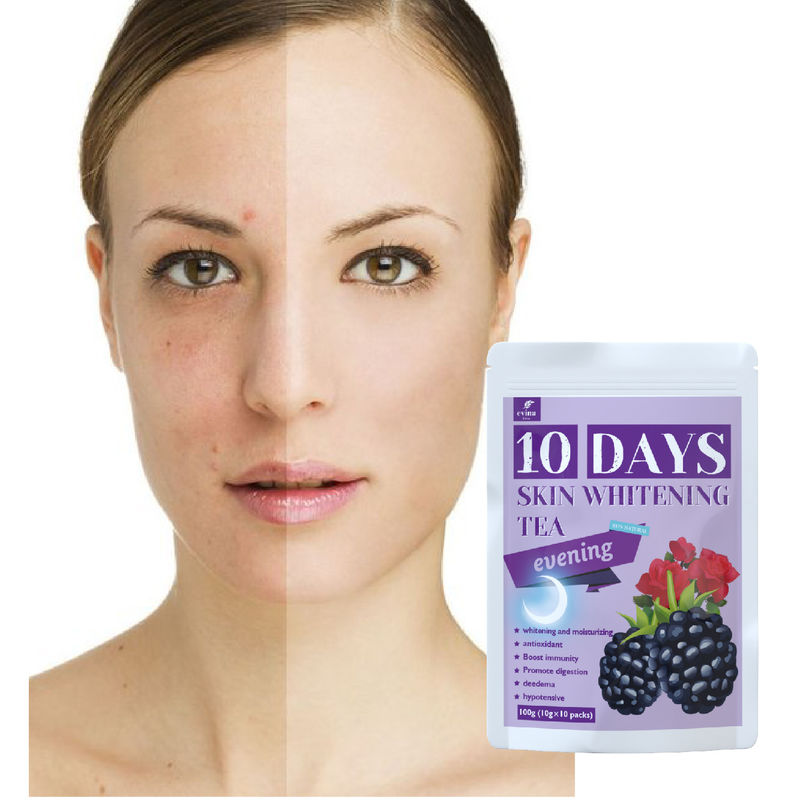 Produits de beauté Thé de désintoxication de 7 jours pour la perte de poids Blanchiment de la peau et réduction des taches