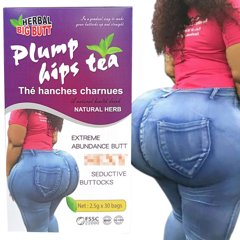 Ingrédients 100% herbes naturelles thé de hanche et de gros fesses pour une séduction à température ambiante