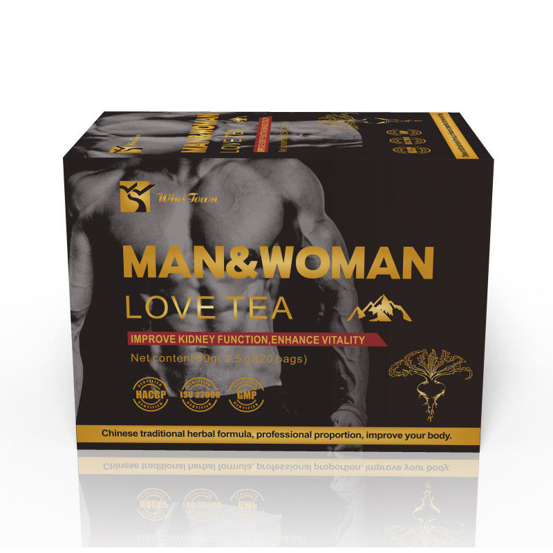 Spécification du produit 2.5g*20 100% naturel Homme et femme aiment le thé pour un lien plus fort
