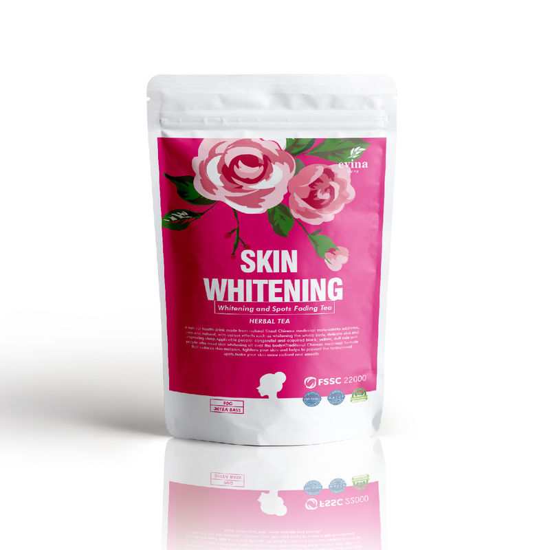 Étiquette privée Teau de beauté de la peau blanchissante Glow pour hommes Thé naturel à base de plantes anti-âge