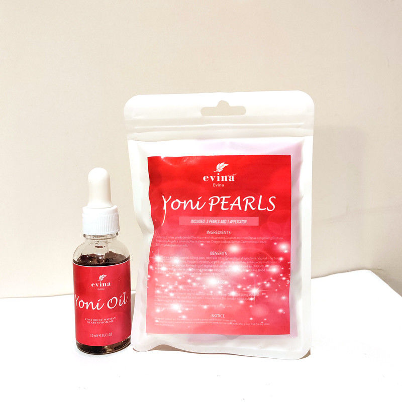 Détox vaginal rendu simple 3 perles Yoni et applicateur pour une amélioration optimale de la santé